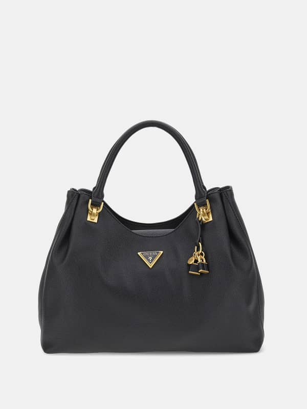 Kabelka GUESS Cosette Charm Shopper Čierna | HWVA9222230
