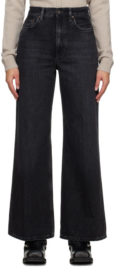 Džínsy Acne Studios Relaxed-Fit Jeans Čierna | A00463-, 0