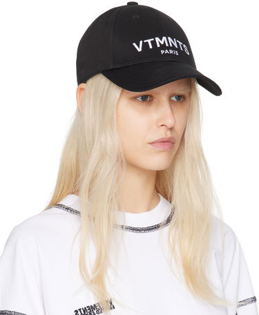 Šiltovka VETEMENTS VTMNTS Paris Logo Cap Čierna | VL20CA300BW, 1