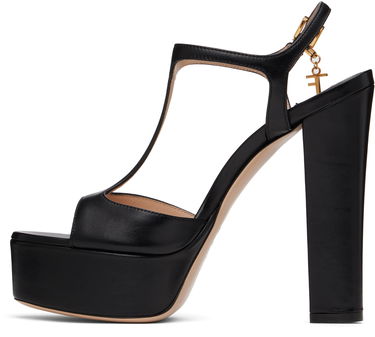 Doplnky Tom Ford TOM FORD Nappa Leather Lux Heeled Sandals Čierna | W3560-LSP002G, 2