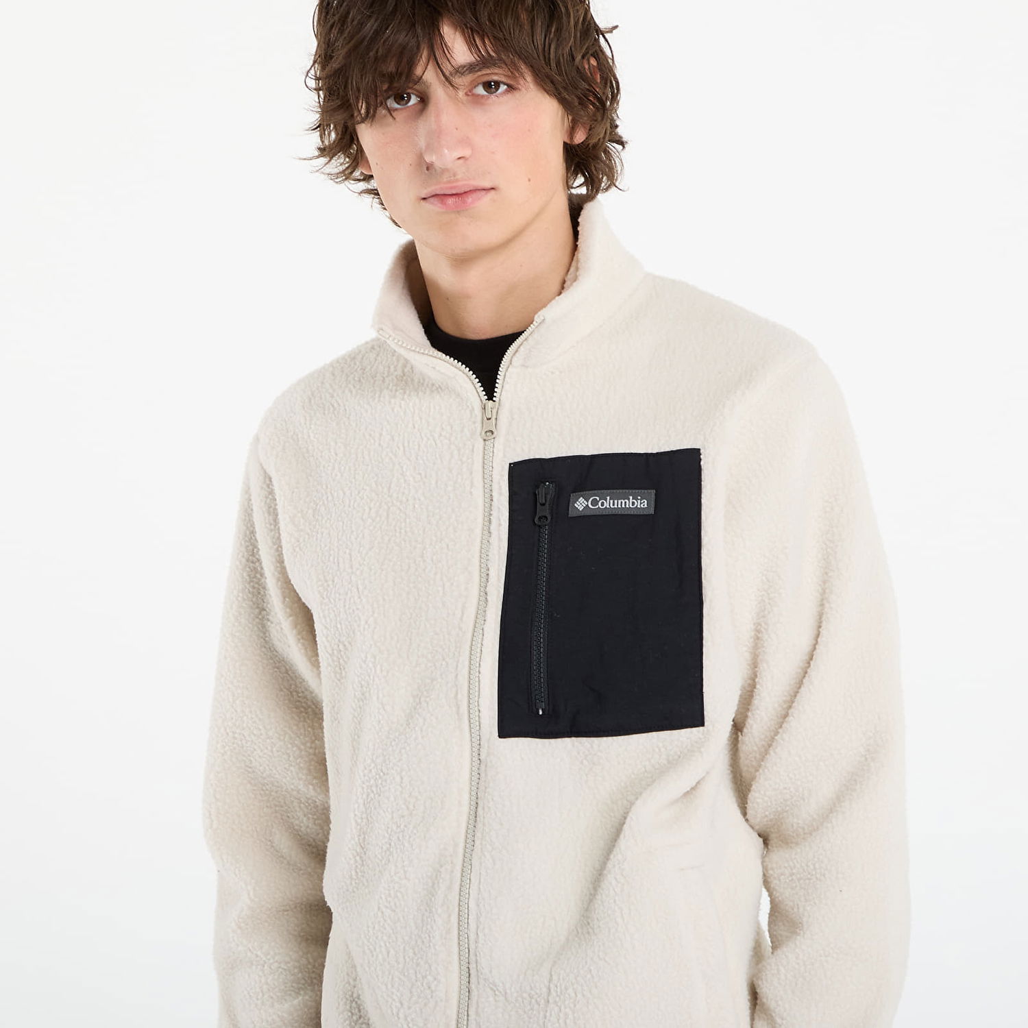 Bunda Columbia Columbia Jasper Ridge™ Pebbled Full Zip Fleece Jacket Béžová | 2142421278, 1