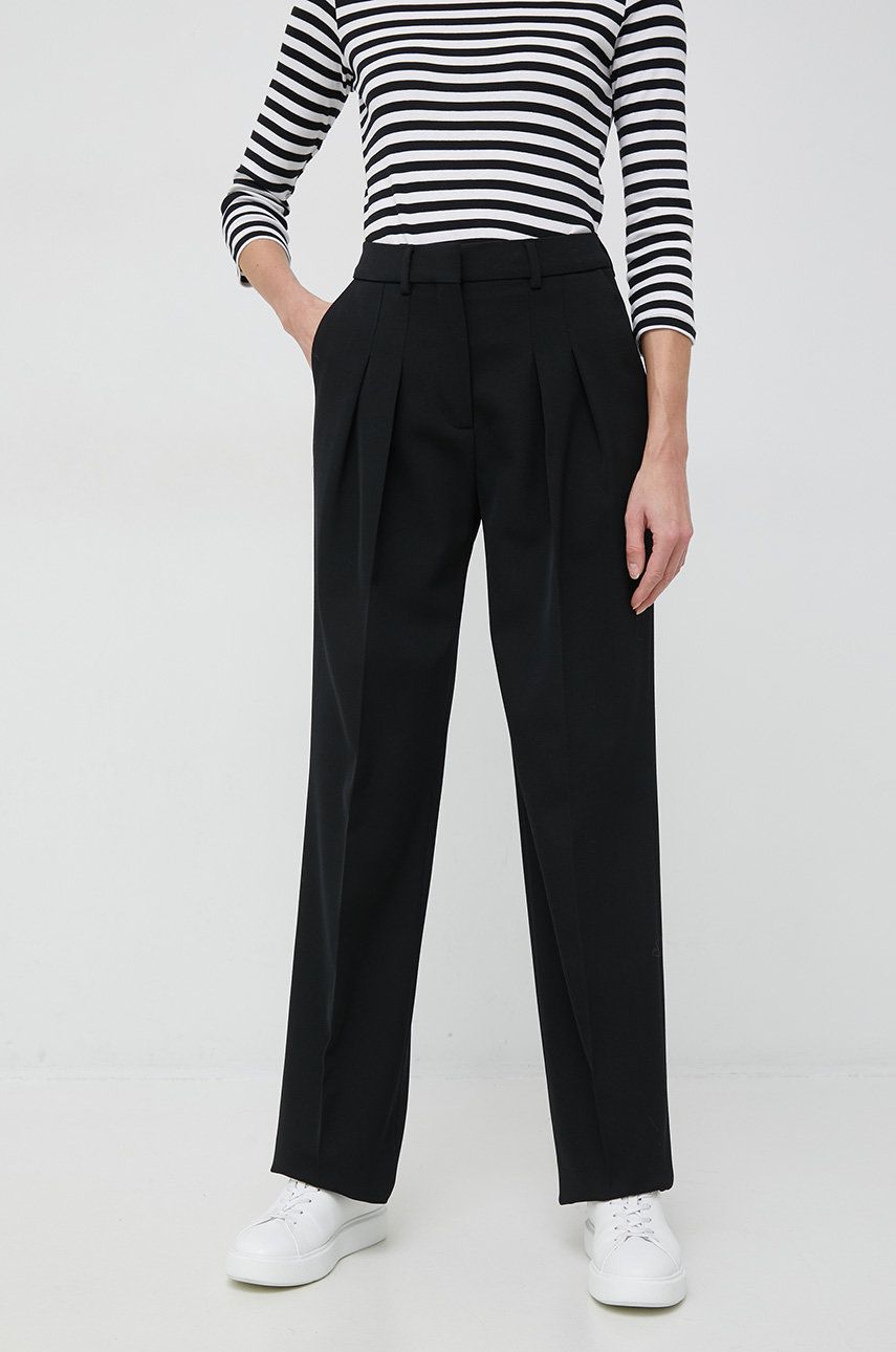 Nohavice CALVIN KLEIN Trousers Čierna | K20K205126.PPYX, 0