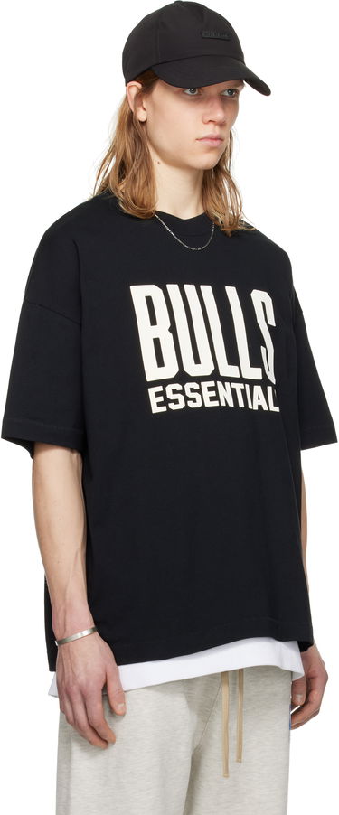 Tričko Fear of God Fear of God Essentials Chicago Bulls T-Shirt Čierna | 125AL244404F, 2