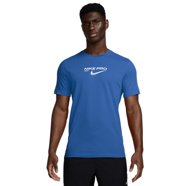 Tričko Nike M NK DF TEE PRO TRAINING Modrá | HV4131-411, 0