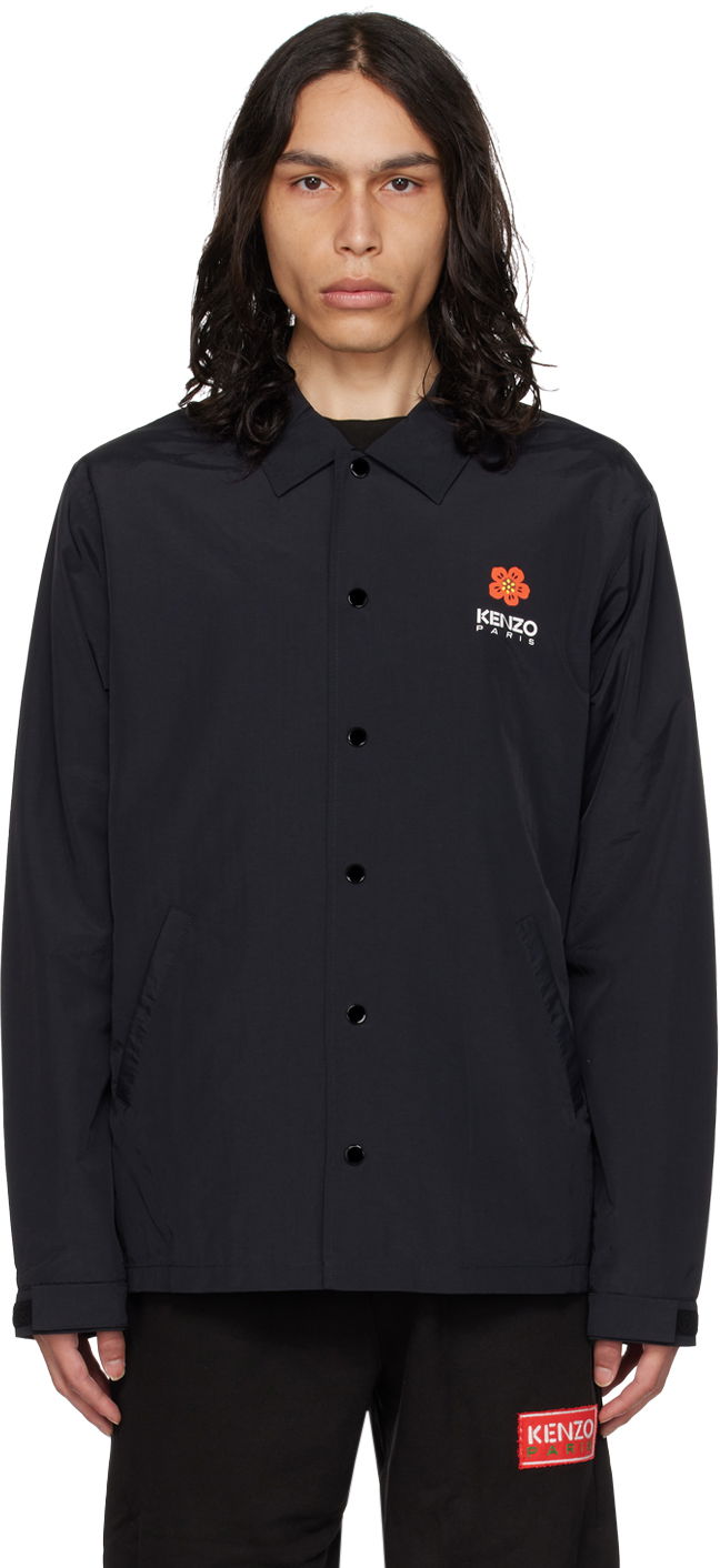 Bunda KENZO Paris Boke Flower Jacket Navy | FD55BL0619NT, 0