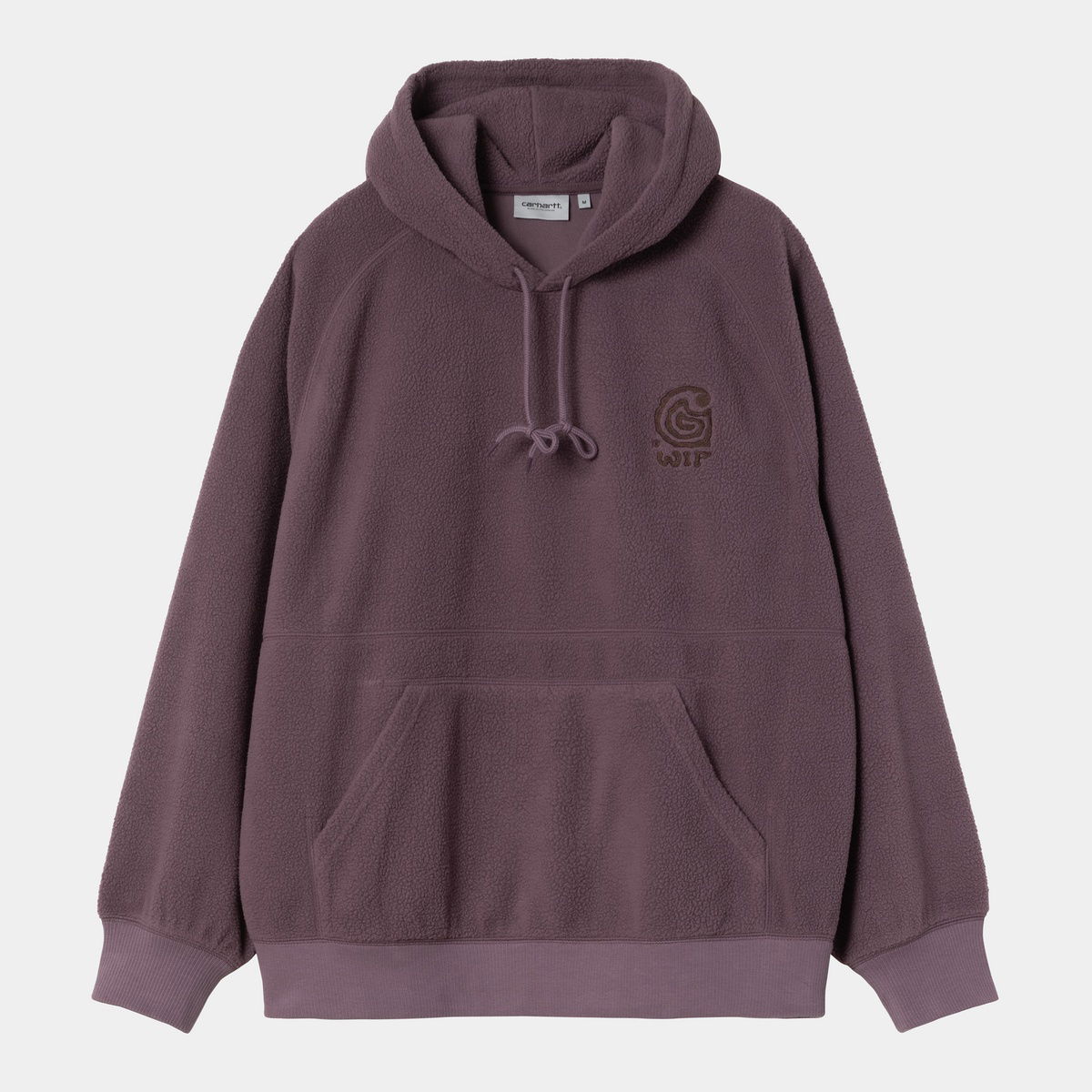 Mikina Carhartt WIP Carhartt WIP Hooded Helix Fleece Sweatshirt Fialová | I035598_48, 0