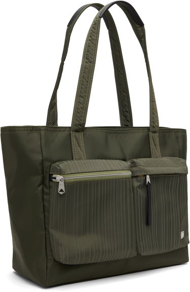 Tote bag Paul Smith Paul Smith 'Laser Stripe' Recycled-Nylon Tote Bag Zelené | M1A-8028-PLASER-36, 1