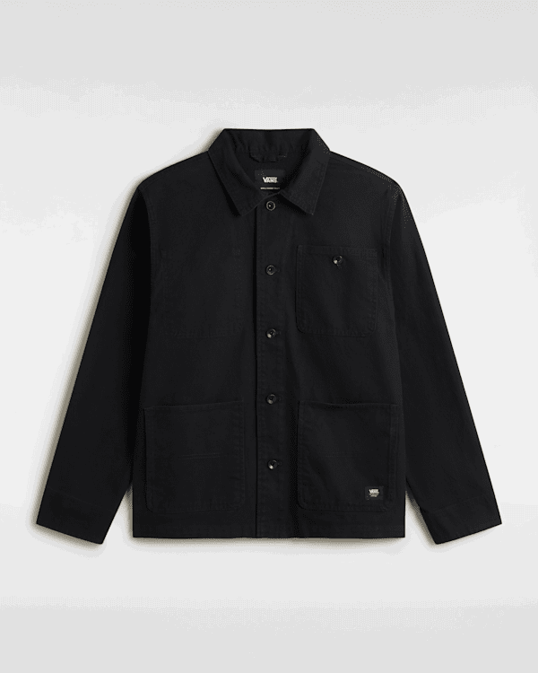 Bunda Vans Drill Chore Canvas Jacket Čierna | VN000KV1BLK