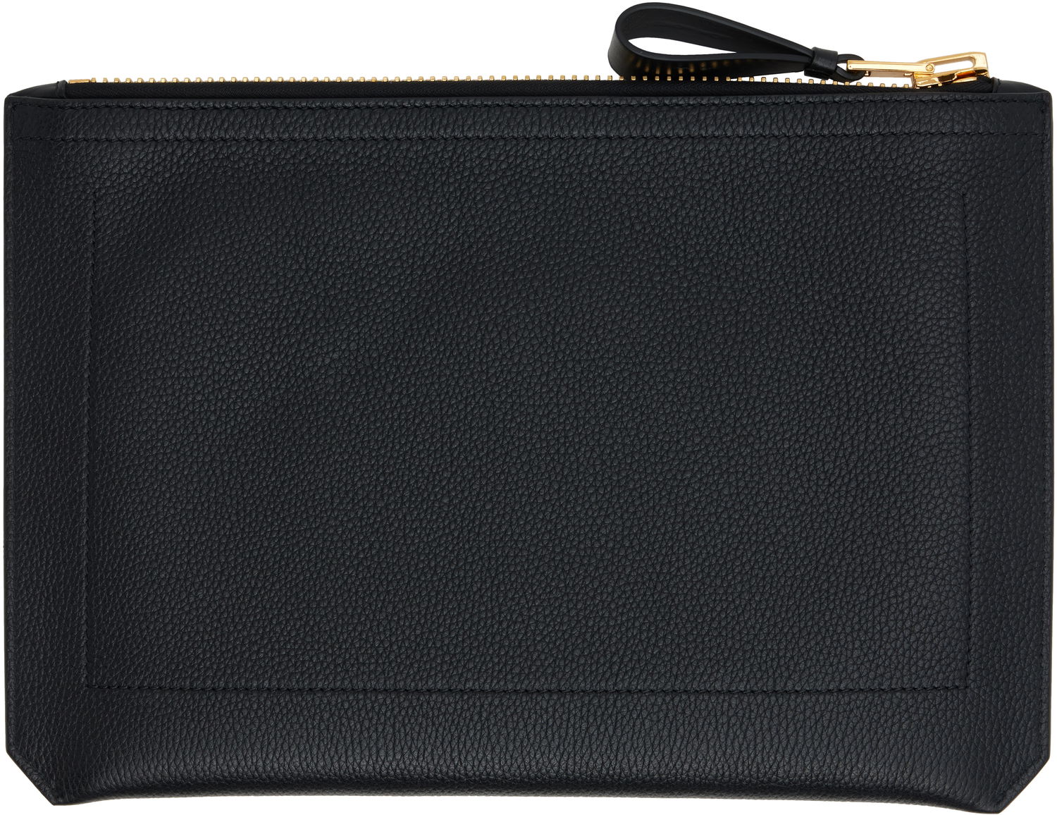Batohy a tašky Tom Ford TOM FORD Buckley Small Handle Portfolio Document Holder Čierna | H0419-LCL213G, 1