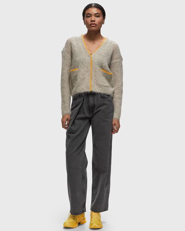 Sveter American Vintage BYMI Cardigan Knitwear Šedá | BYM19AH24-BRUMEUX-CHINE, 1