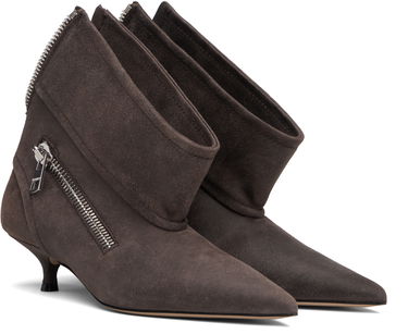 Tenisky a topánky JW Anderson JW Anderson Biker Kitten Heel Boots Hnedá | BT0105-LA0319, 3