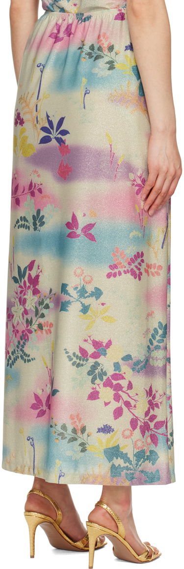 Sukňa Anna Sui Floral Print Maxi Skirt Rôznofarebný | 424B10, 2
