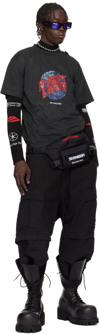 Ľadvinka Balenciaga Black Ski Belt Bag Čierna | 770881-2ABEN-1000, 3