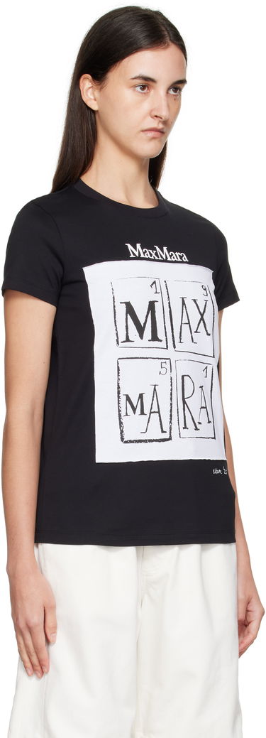 Tričko Max Mara Max Mara Colibri Graphic T-Shirt Biela | 2511941062600, 4