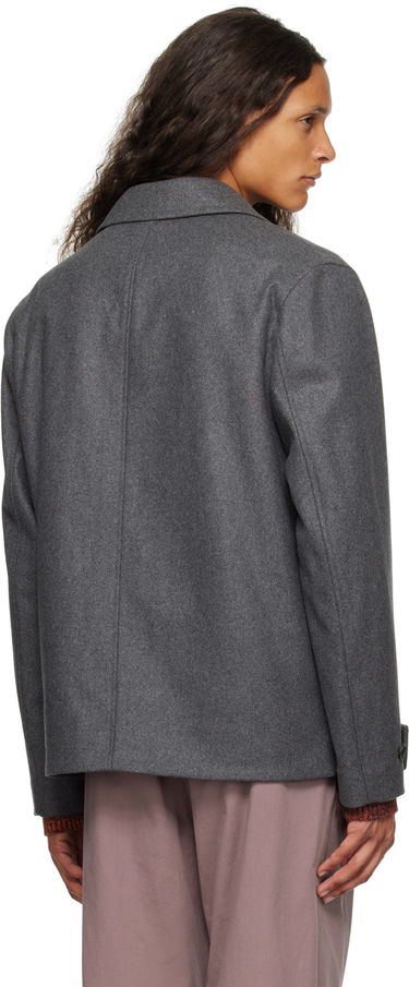 Bunda Paul Smith PS Paul Smith Flap Pocket Jacket Šedá | M2R-490Y-L21059-72, 2