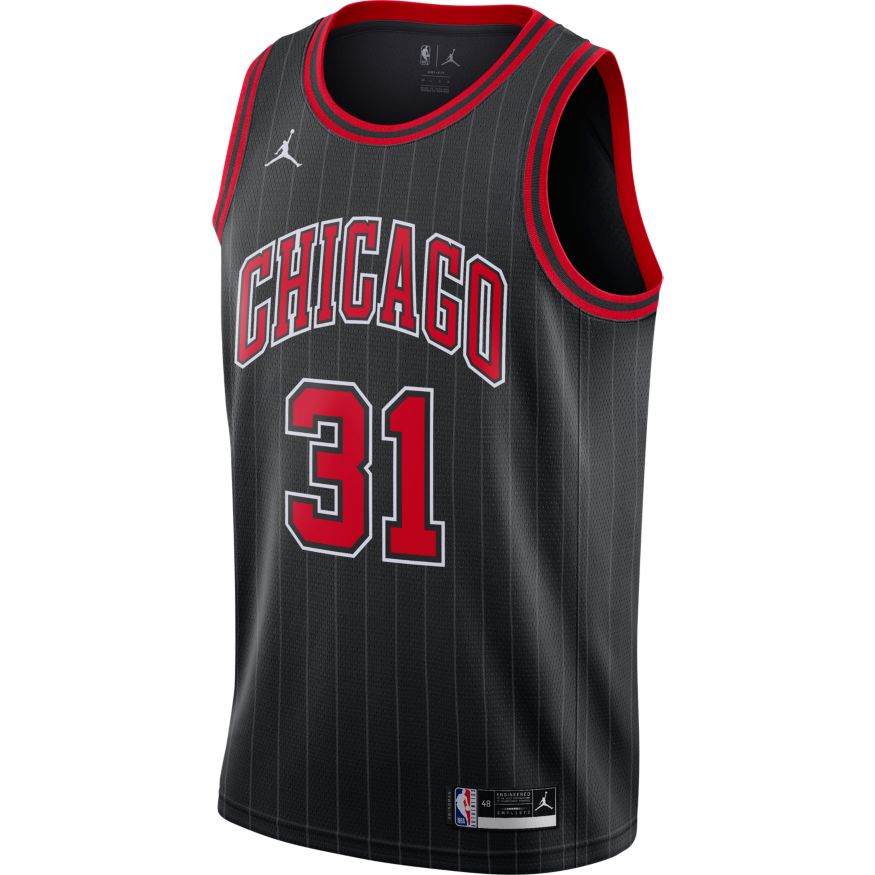 Dres Jordan Tomáš Satoranský Bulls Statement Edition 2020 Jersey Čierna | CV9472-011, 0