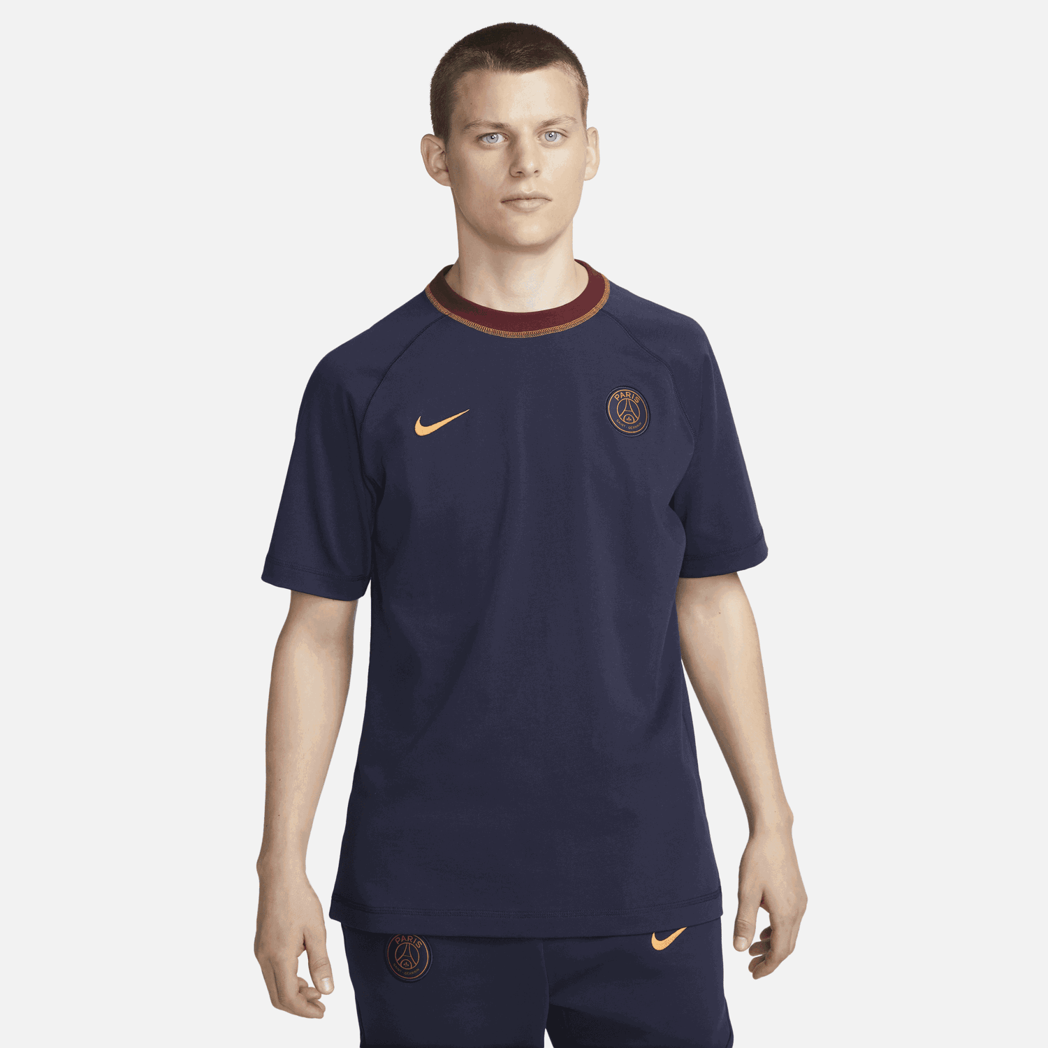 Tričko Nike Paris Saint-Germain Travel Tee Navy | DV5108-498, 0