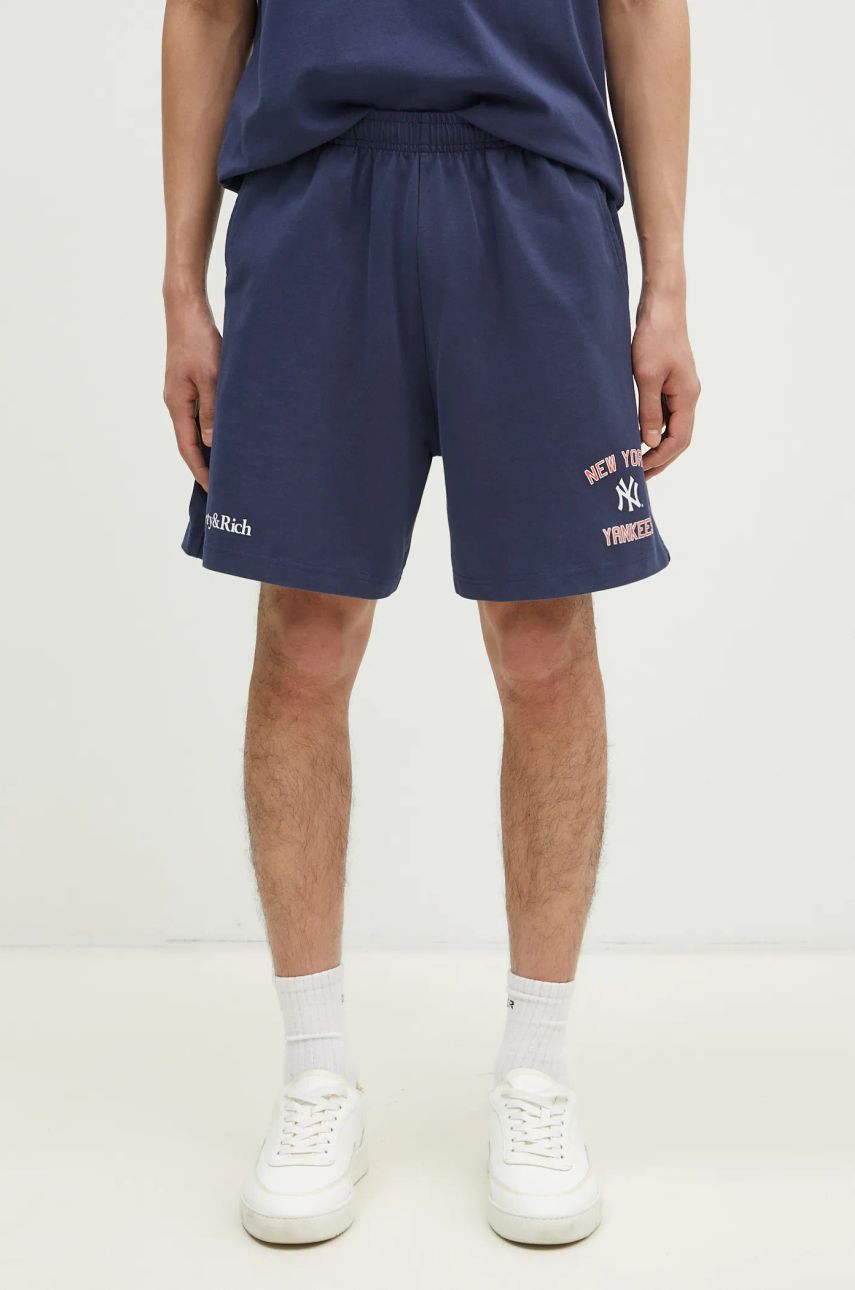 Šortky Sporty & Rich Home Run Gym Shorts Modrá | SH039505300BL32, 0