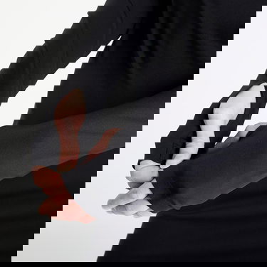 Šaty adidas Performance Techfit Long Sleeve Maxi Dress Čierna | JW2532, 5