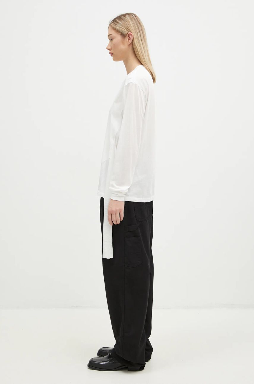 Tričko UNDERCOVER Undercover C/S Long Sleeve T-Shirt Biela | UC2D1805, 1