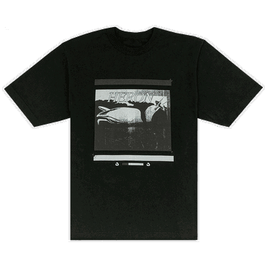 Tričko HERON PRESTON Misprinted Tee Čierna | HMAA032S23JER0061010, 0