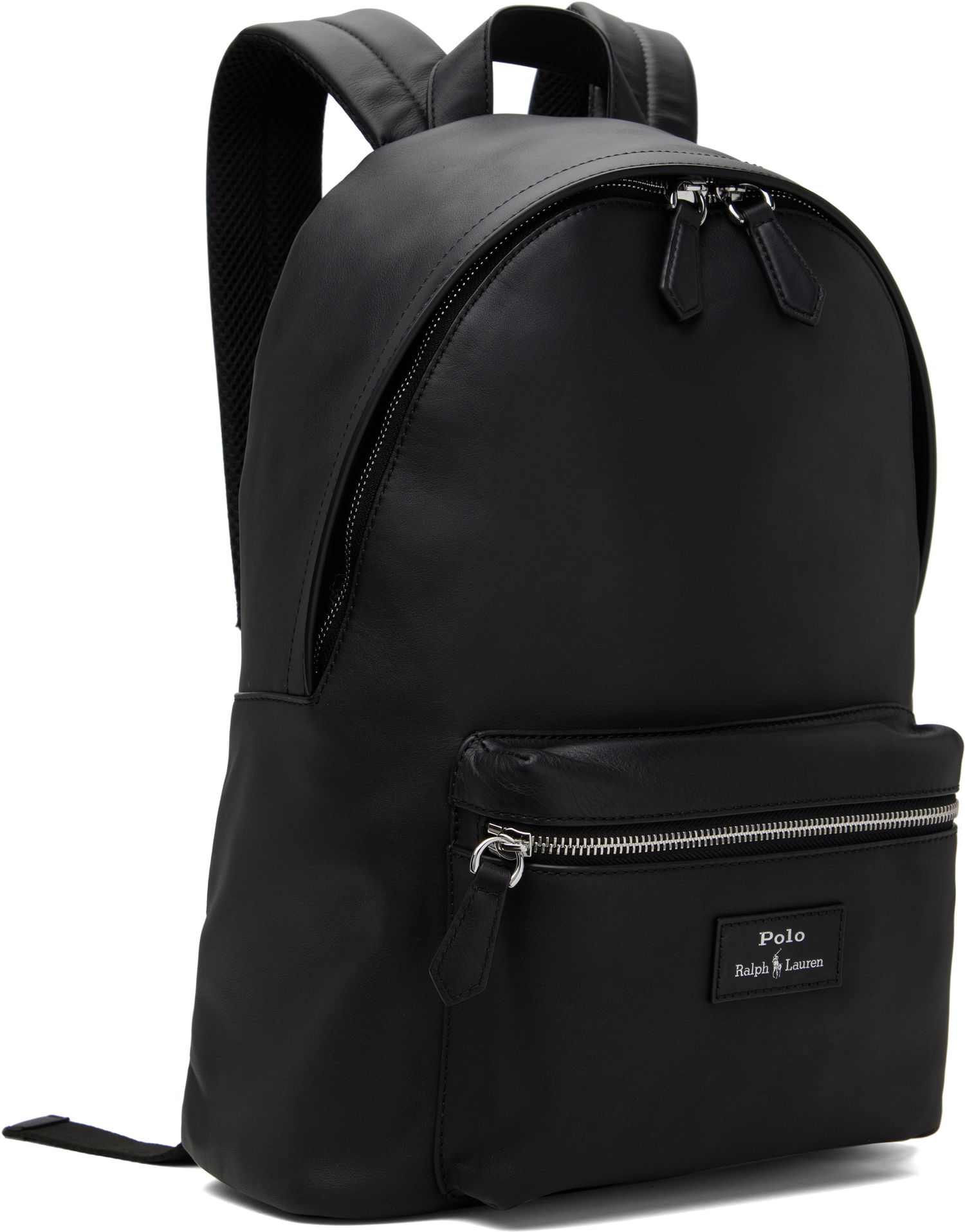 Batoh Polo by Ralph Lauren Polo Ralph Lauren Smooth Leather Backpack Čierna | 405962452001, 1
