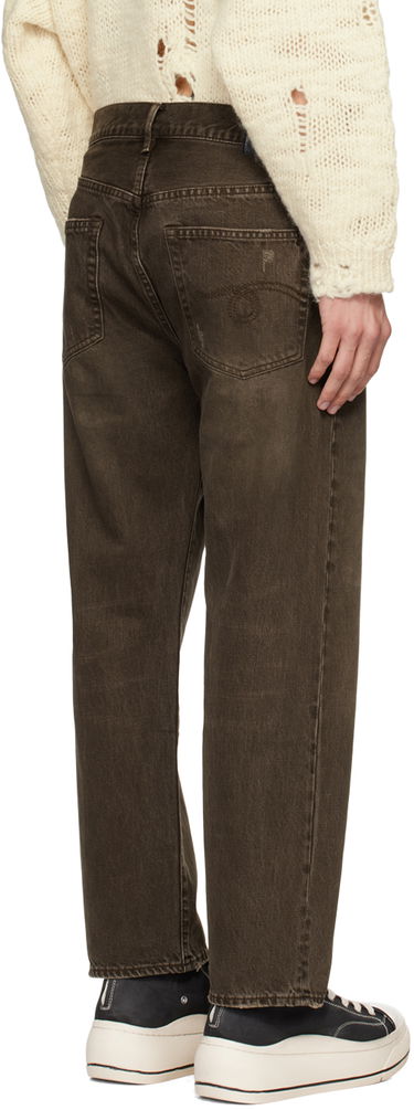 Džínsy R13 R13 Boyfriend Jeans Hnedá | R13M5083-D251A, 2