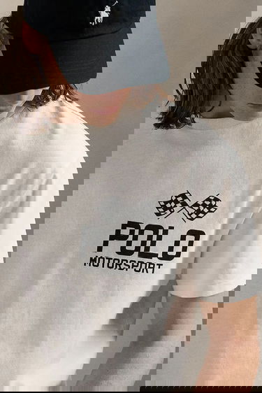Tričko Polo by Ralph Lauren Polo Ralph Lauren Motorsport Graphic T-Shirt Biela | 710972611, 3
