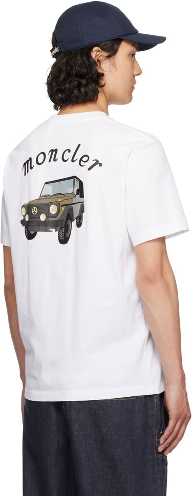 Šiltovka Moncler Moncler Genius Mercedes-Benz by NIGO Crewneck T-Shirt Navy | K14018C0000489AB9, 2