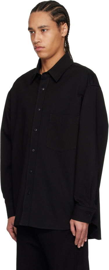 Košeľa LEMAIRE LEMAIRE Oversized Button-Down Shirt Čierna | OV1019 LF1365, 3
