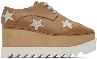 Tenisky a topánky Stella McCartney Elyse Stars Platform Derbys Hnedá | 810317E00163, 0