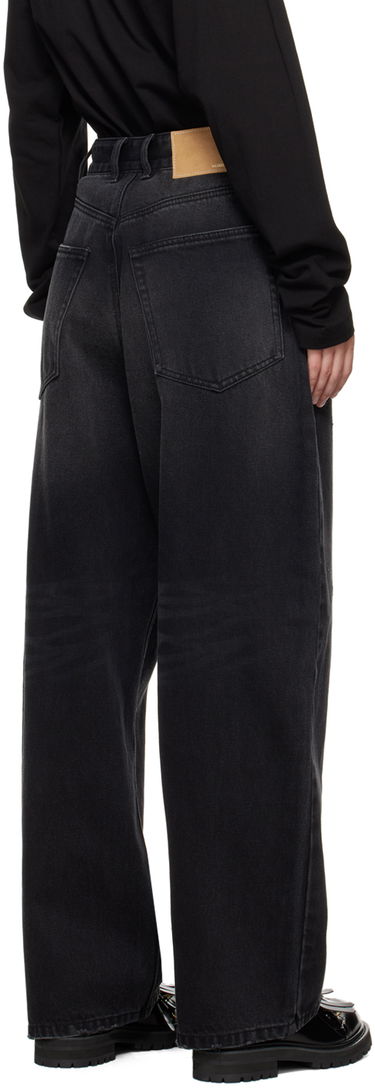 Džínsy We11done We11done Washed Loose-Fit Jeans Čierna | WD-DP2-24-349-W-BK, 2