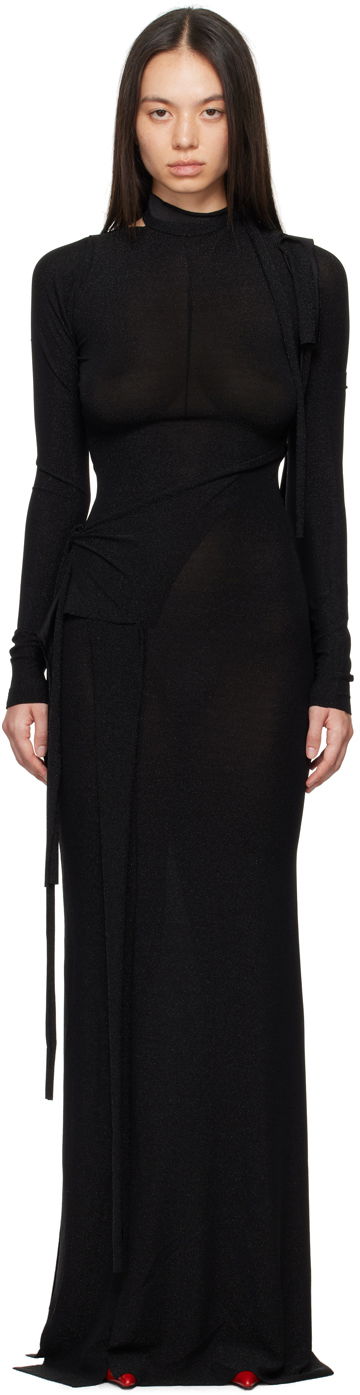 Šaty Ottolinger Ottolinger Deconstructed Maxi Dress Čierna | 1040301921, 0