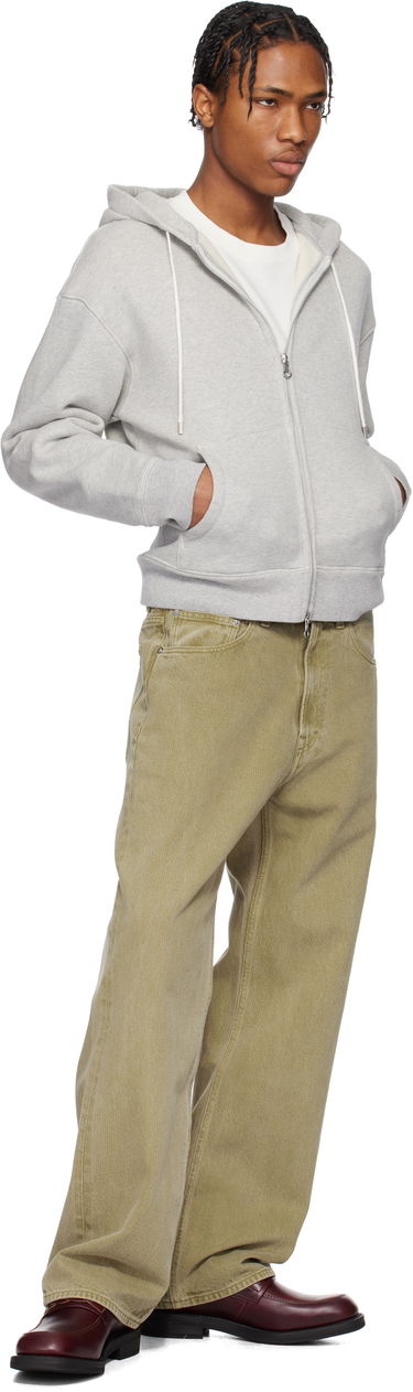 Mikina OUR LEGACY Our Legacy Rascal Zip-Up Hoodie Šedá | M2256RG, 3