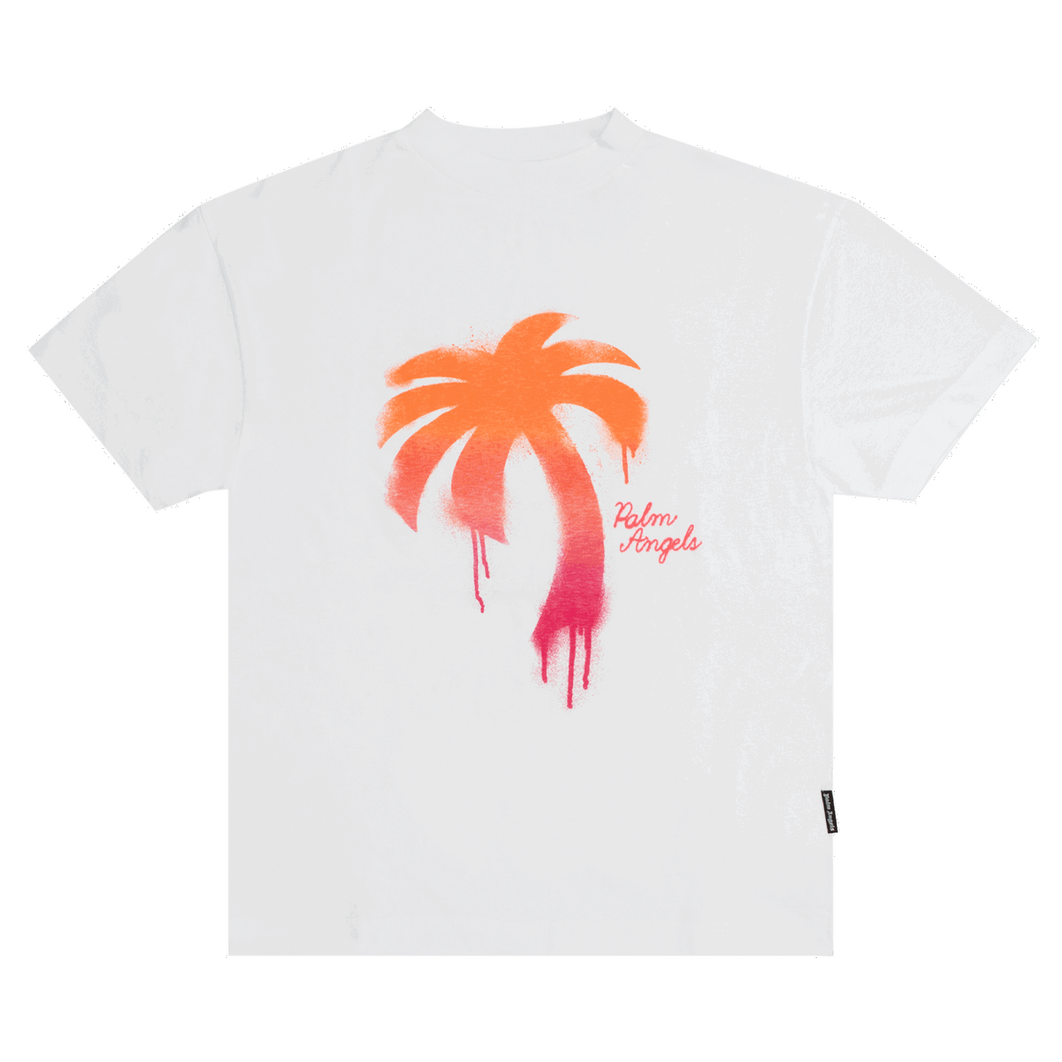Tričko Palm Angels The Palm Classic Tee Biela | PMAA001F22JER0110132, 0