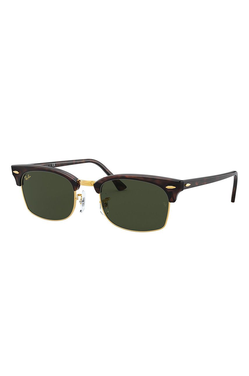 Slnečné okuliare Ray-Ban Ray-Ban Clubmaster Square Sunglasses Hnedá | 0RB3916, 0