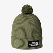 The North Face Logo Box Pom Beanie