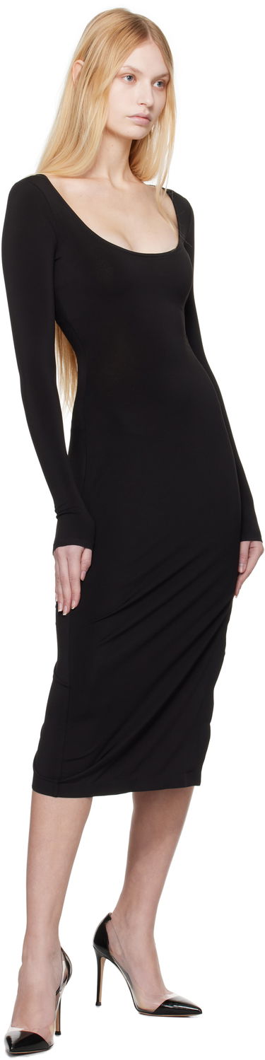 Šaty GUIZIO Guizio Sander Midi Dress Čierna | H24415K012, 3