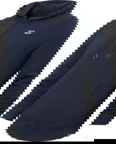Mikina New Balance Small Logo Hoodie Navy | mt23602-ecl, 0