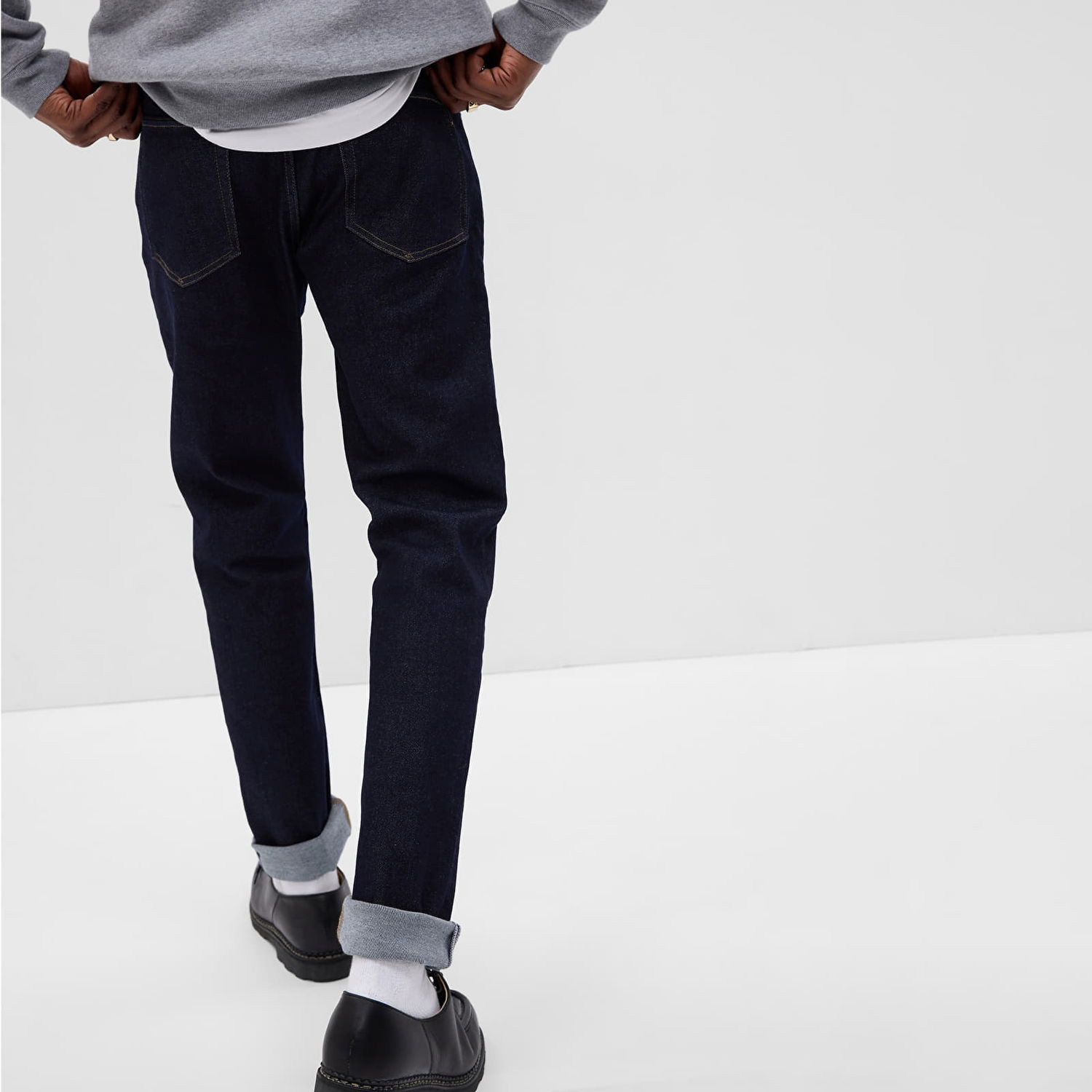Džínsy GAP Denim Pants Skinny Resin Rinse 063 Čierna | 819578-00, 1