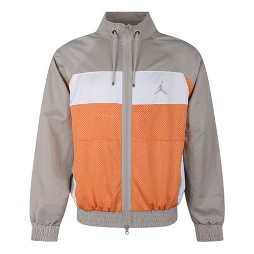 Vetrovka Jordan Jordan Stand-up Collar Woven Jacket Oranžová | AV1303-854