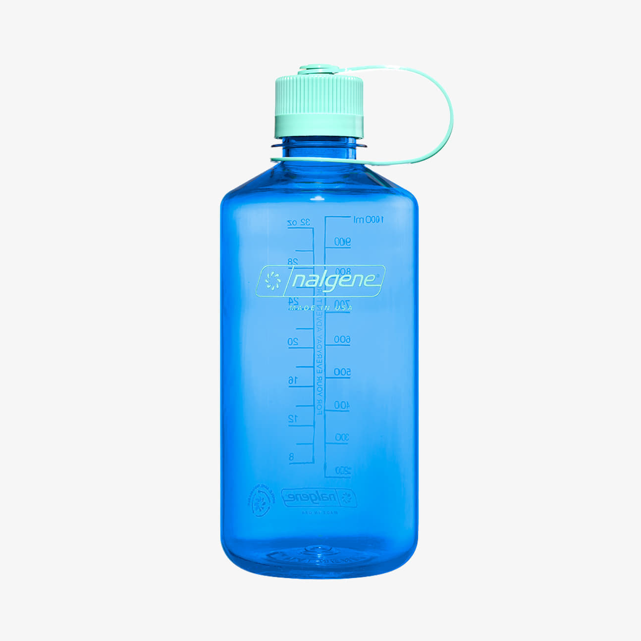 Fľaše Nalgene Narrow Mouth Sustain Water Bottle 1000ml Modrá | 2021-3332, 1