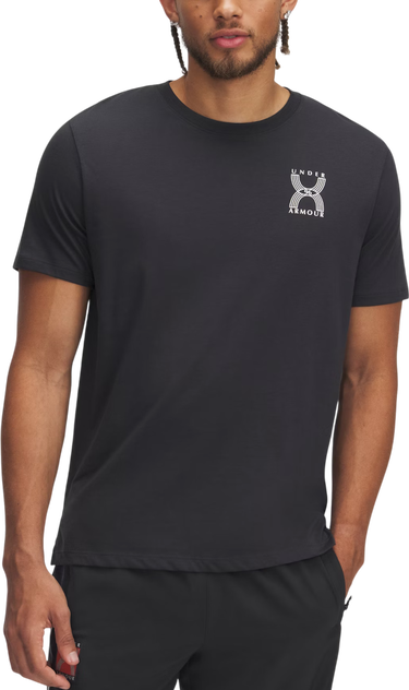Tričko Under Armour UA Run 96 Short Sleeve T-Shirt Čierna | 1389823-016, 0