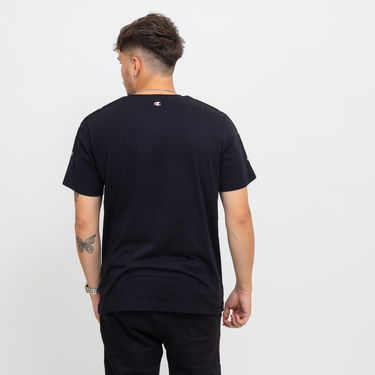 Tričko Champion Black Short Sleeve Graphic Tee Čierna | 219097-KK001, 1