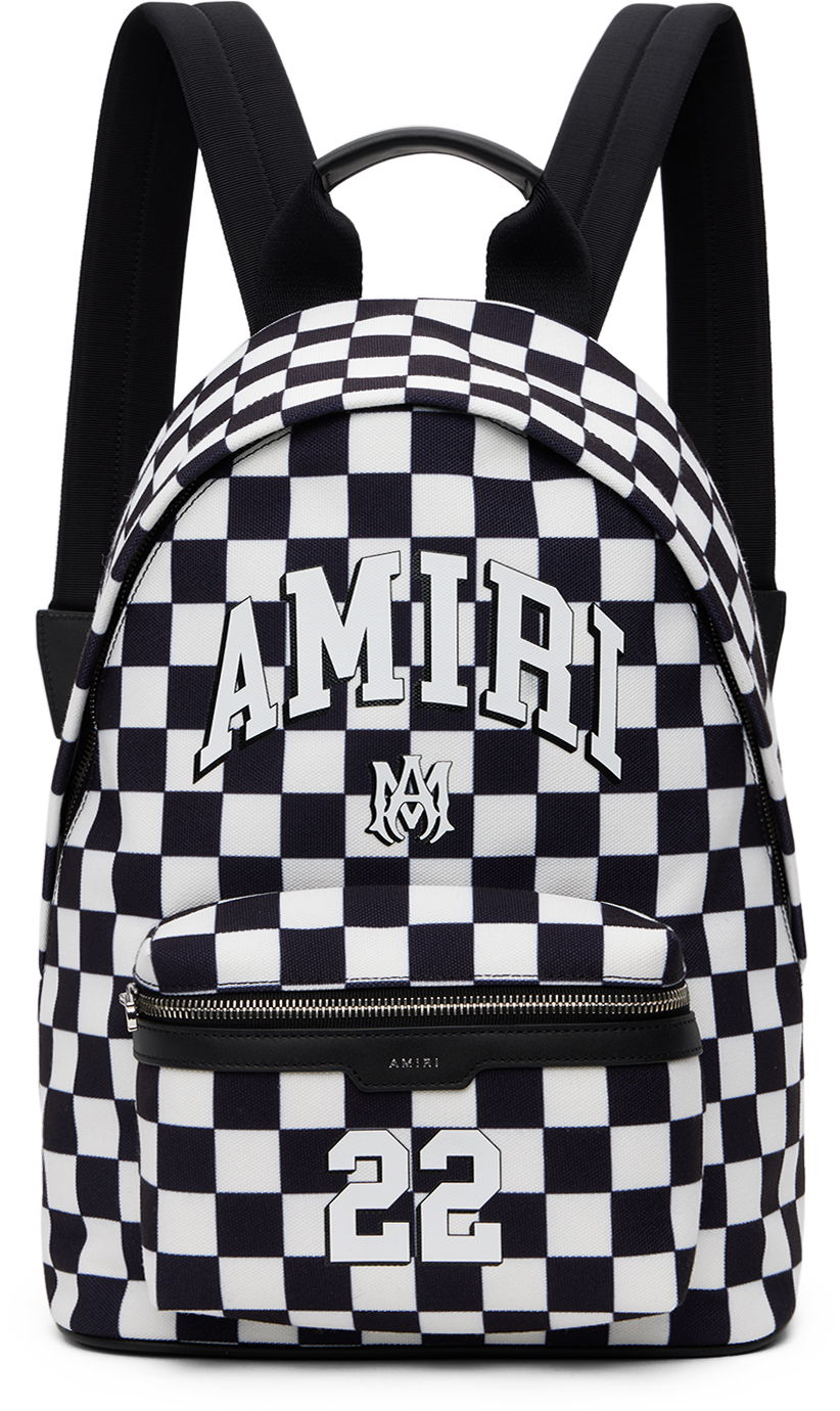 Batoh AMIRI Amiri 22 Checkered Backpack Rôznofarebný | AKBGBP1002, 0