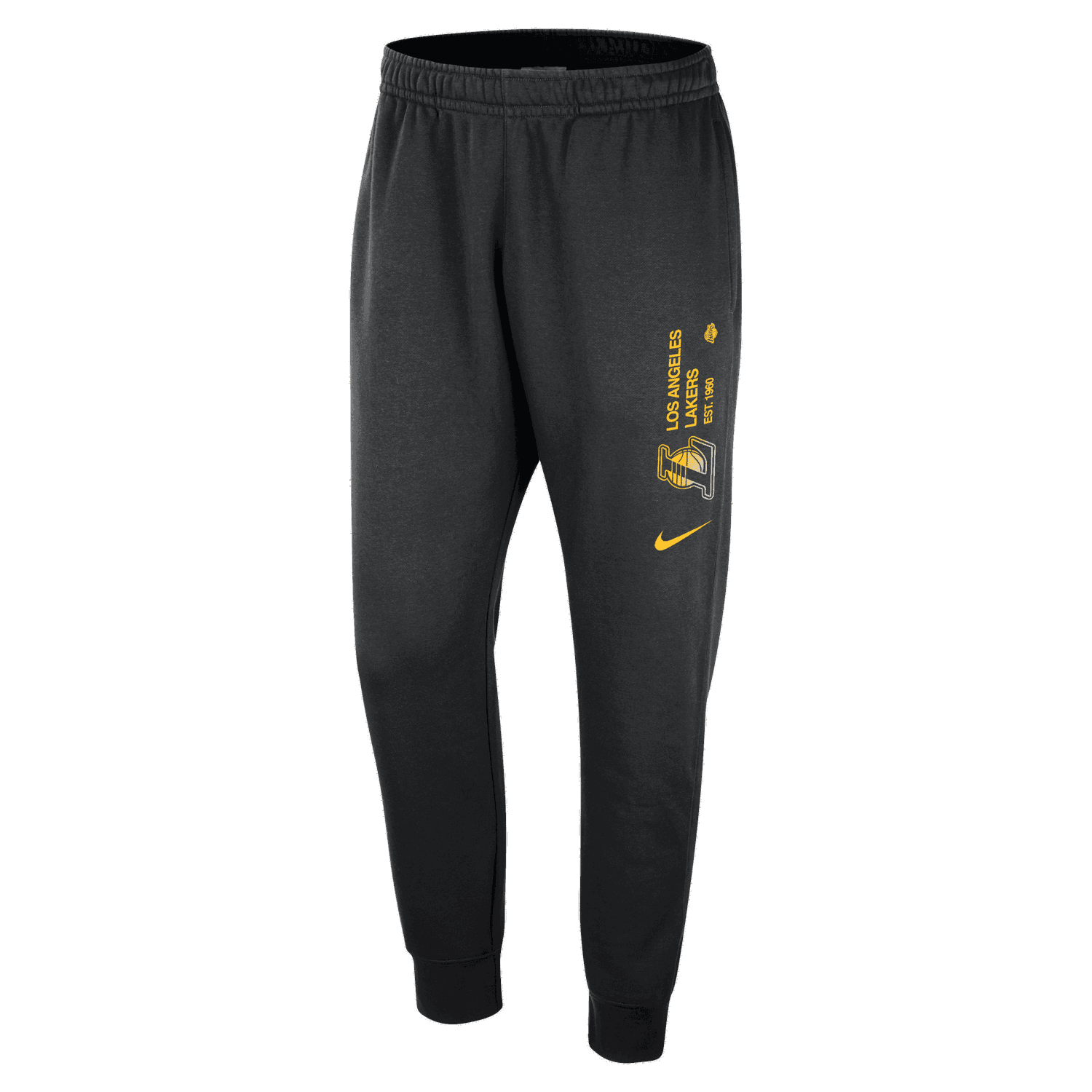 Nohavice Nike NBA Los Angeles Lakers Club Courtside Čierna | FQ3931-010, 0
