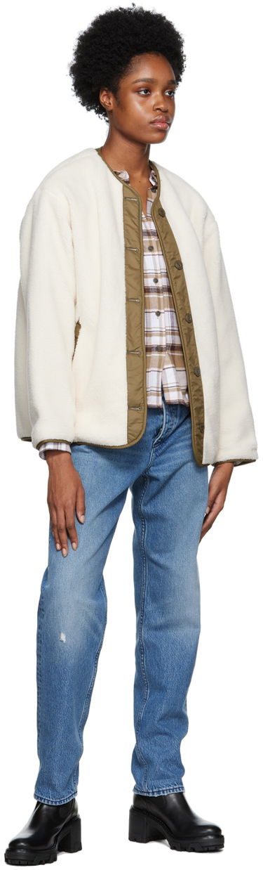 Bunda rag & bone rag & bone Brielle Reversible Jacket Biela | WAW22F2009OL09, 4