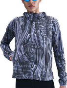 Swift Abstract Print Hooded Jacket