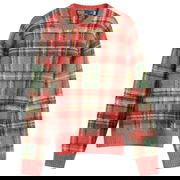 Ralph Lauren Mohair Check Knit Jumper, Size Large