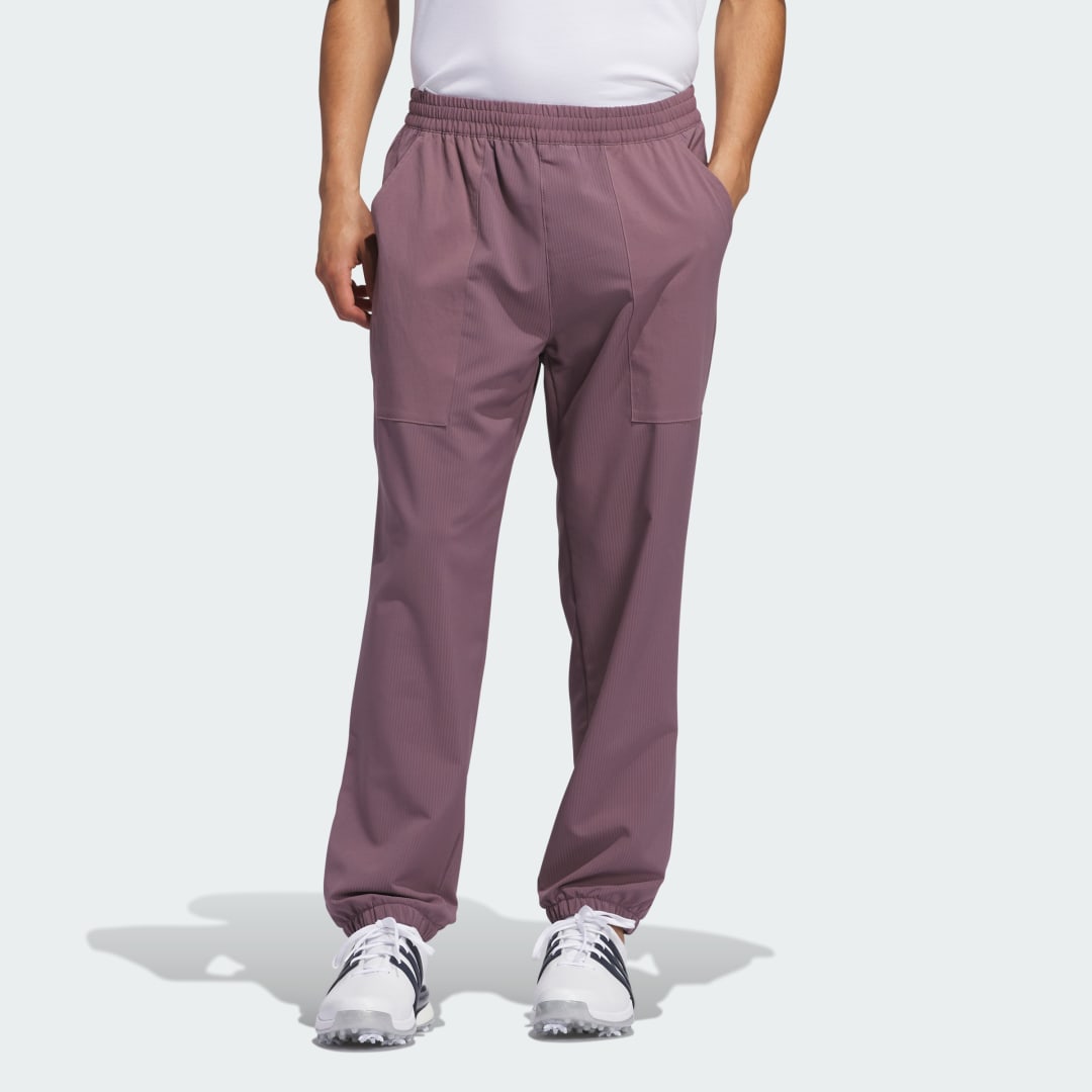 Tepláky adidas Performance Go-to Warm DWR Golf Pants Fialová | IW6700, 0
